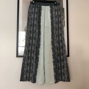 Free People flowy blue pants